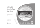 Parrot Car Stereo System CD/MP3 Hands-free Receiver Manual do usuário