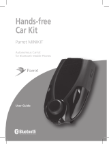 Parrot mini kit Manual do usuário