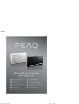 PEAQ PPA120BT B WT Manual do proprietário