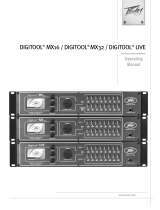 Peavey Digitool MX32a Digital Audio Processing Unit Manual do proprietário