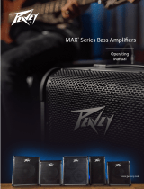 Peavey MAX 100 100-Watt Bass Amp Combo Manual do proprietário