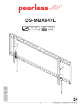 Peerless DS-MBX647L Especificação