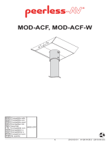 Peerless MOD-ACF-W Manual do usuário