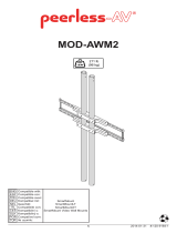 Peerless MOD-AWM2 Manual do usuário