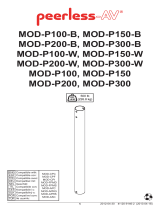 Peerless MOD-P100 Manual do usuário
