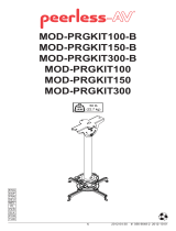 Peerless MOD-PRGKIT150-B Manual do usuário