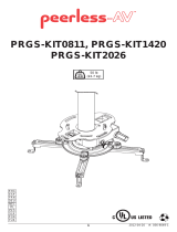 Peerless PRGS-KIT0811 Manual do usuário