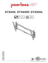 Peerless STX650P Especificação