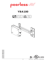 Peerless YBA100 Manual do usuário