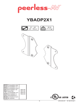 Peerless YBADP2X1 Manual do usuário