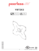 Peerless YBT2X2 Manual do usuário