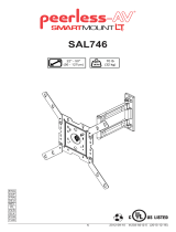 Peerless Industries SAL746 Manual do usuário