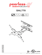 Peerless Industries SAL770 Manual do usuário