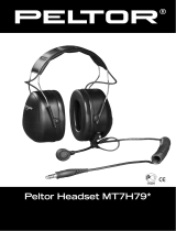 Peltor MT7H79A-09 Manual do usuário