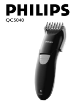 Philips Hair Clippers QC5040 Manual do usuário