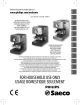 Philips HD8427/01 Manual do usuário