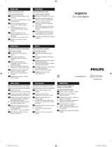 Philips HQ8010 Manual do usuário