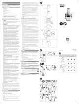 Philips HR1916/70 QUICKCLEAN XXL Manual do usuário