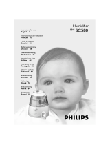 Philips Humidifier SC580 Manual do usuário