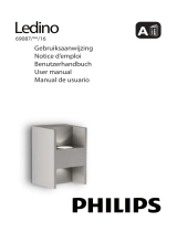 Philips Wall light 69087/87/16 Manual do usuário