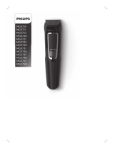 Philips Tondeuse À Cheveux Multigroom Series 3000 7-en-1 Visage Et Cheveux Mg3720/15 Manual do usuário