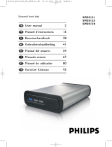 Philips SPD5125 Manual do usuário