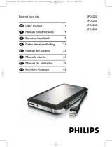 Philips SPD5220CC/00 Manual do usuário