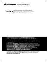 Pioneer CP-7EX Manual do proprietário