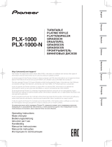 Pioneer PLX-1000 Manual do usuário