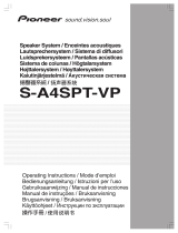 Pioneer S-A4SPT-VP Manual do proprietário