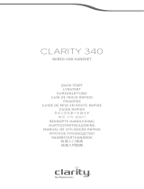 Plantronics Clarity P340 Guia de usuario