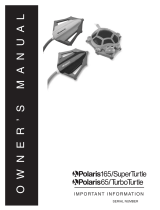Polaris SUPER TURTLE 65 Manual do usuário