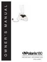 Polaris Pools Zodiac Pool Systems - Vacuum Cleaner 180 Manual do usuário