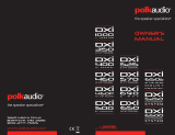 Polk Audio DXI1000 Manual do usuário