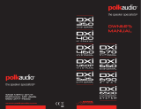Polk Audio DXi Serie Manual do usuário