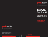Polk Audio PAD1000.1 Manual do usuário