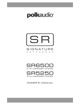 Polk Audio SR65006 Manual do usuário