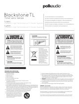 Polk Blackstone TL series Manual do usuário