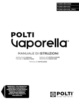 Polti Vaporella Forever 610 Manual do usuário