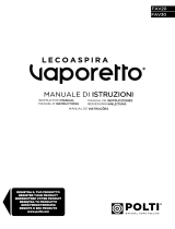 Polti Vaporetto Lecoaspira FAV20 Manual do proprietário