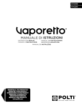 Polti Vaporetto SV240 Manual do proprietário