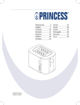 Princess 142700 Galaxy Toaster Manual do proprietário
