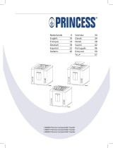 Princess 144000 Compact-4-All Toaster Manual do proprietário