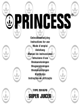 Princess 201970 Instruções de operação