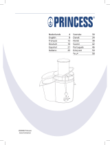 Princess 203040 Juice Extractor Manual do proprietário