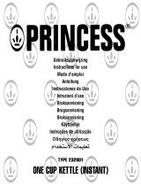 Princess 232001 Instruções de operação