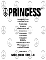 Princess 232183 Instruções de operação