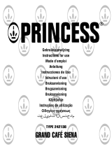 Princess 242138 Instruções de operação