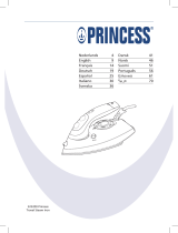 Princess 322200 Travel Steam Iron Manual do proprietário