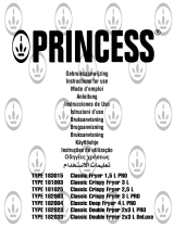 Princess Classic Crispy Fryer 2.5L Manual do proprietário